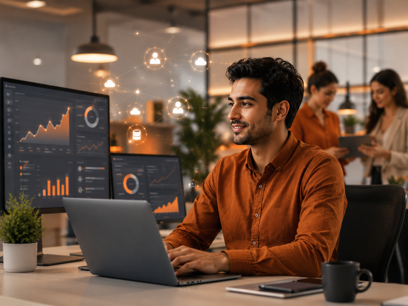 Digital platform supporting scalable business growth